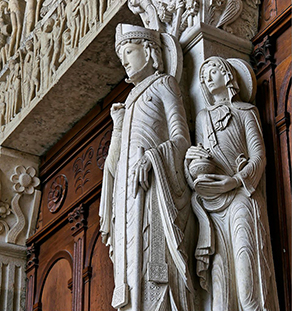 Lazarus & Martha Maria Magdalena, kathedraal van Autun
