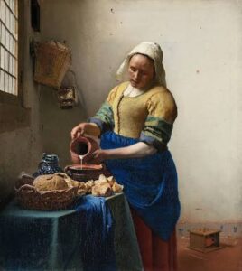 Het melkmeisje - Vermeer